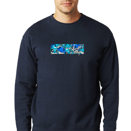 Tasty Box Logo Crewneck (Navy)